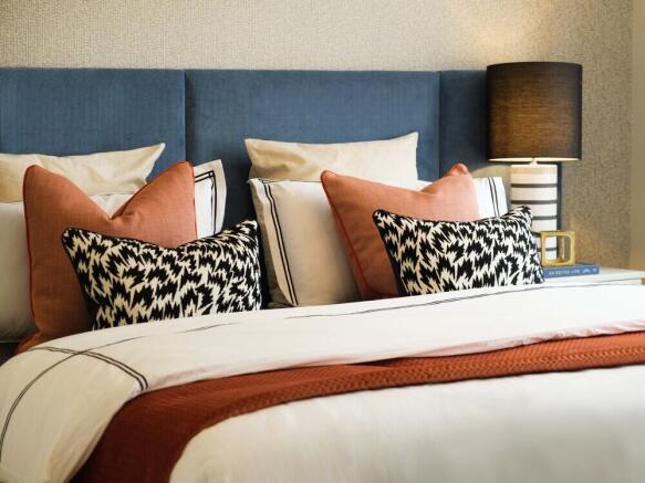 Bedroom of the Buxton, a 2 bedroom house