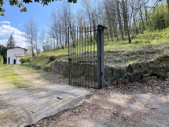 gated entrance