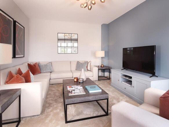 Lounge of the Warwick, a 3 bedroom house