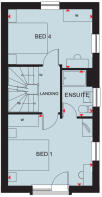 Willington first floor plan