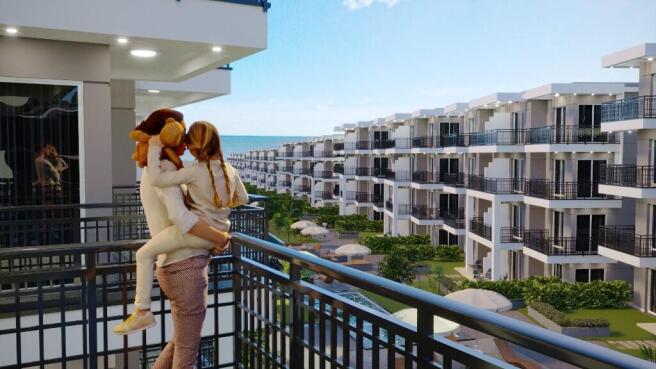 Sea view balcony 