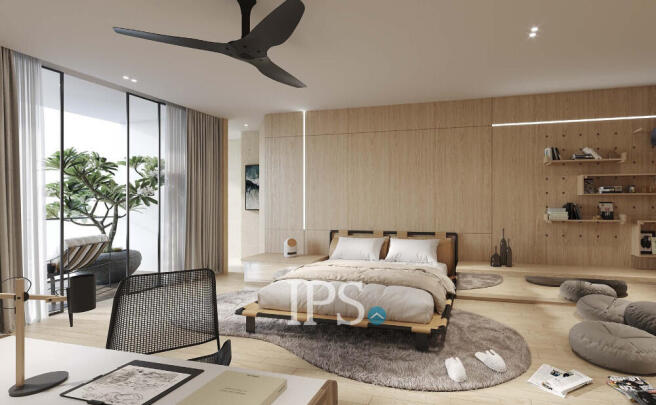 2 Bedroom Condo For Sale Type 2A-Odom Living, Tonle Bassac, Phnom Penh