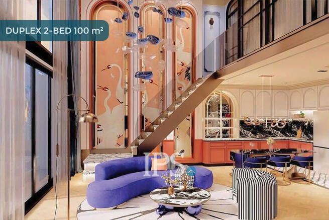 2 Bedroom Duplex Condo For Sale - Time Square 7 - Toul Kork, Phnom Penh