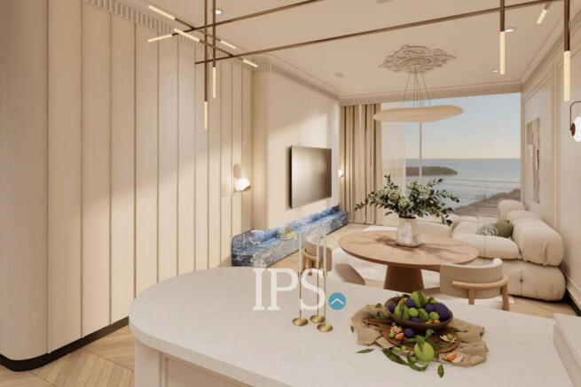 Golden 2 Bedroom Condo For Sale  Ocean Gold- Time Square 10, Otres Beach, Sihanoukville