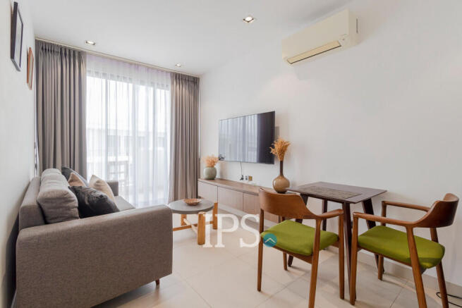 1 Bedroom Condo For Rent - Rose Apple Square, Svay Dangkum, Siem Reap