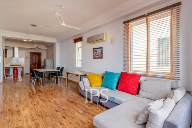 6th Floor 2 Bedroom Condo For Sale - Mekong View Tower 1, Chroy Changvar, Phnom Penh