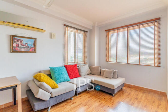 6th Floor 2 Bedroom Condo For Sale - Mekong View Tower 1, Chroy Changvar, Phnom Penh