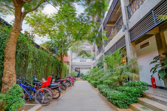12 Unit Apartment Building For Sale - Wat Bo, Siem Reap