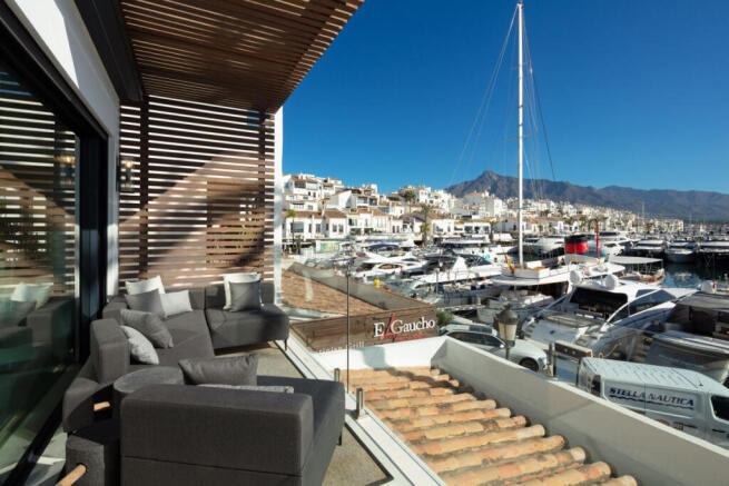 Terrace and views