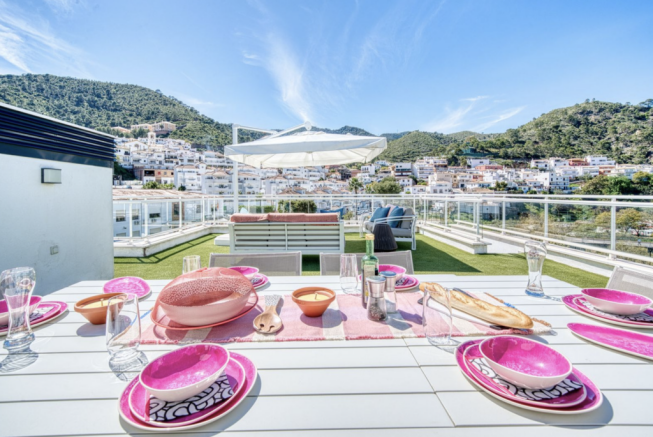Roof terrace