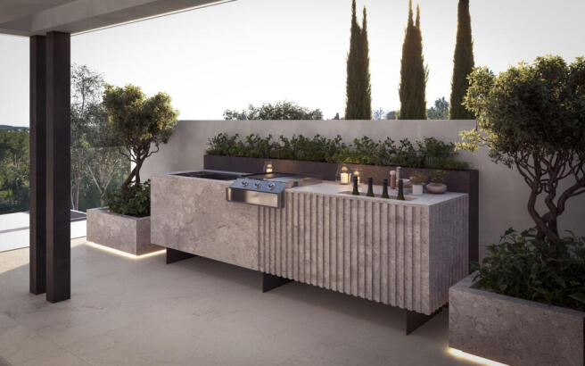 Outdoor kitchen