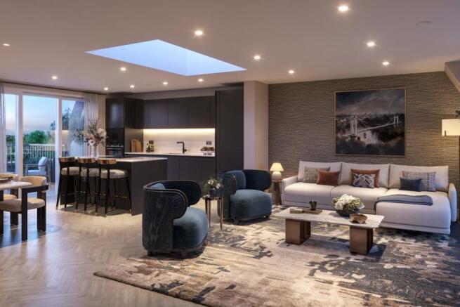 The Clifton Collection,  Regency Mews Kitchen, Dining, Living