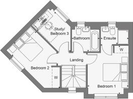 Dandara - Hawthorn Grove - The Wheller, Home 28 floorplan