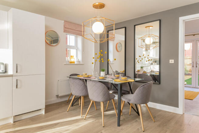 Kitchen in the Ashurst 3 bedroom home
