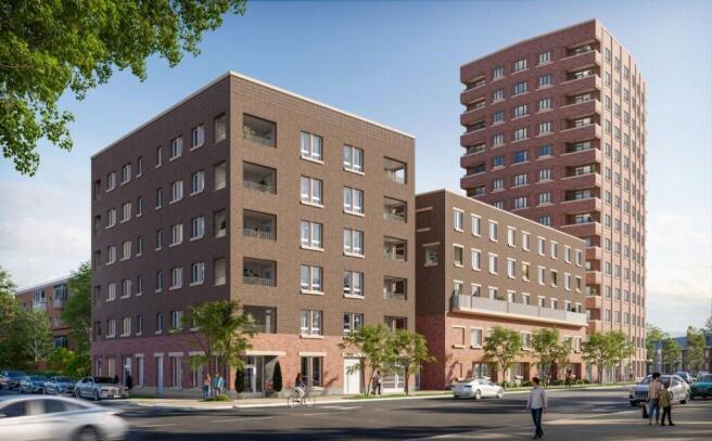 Block Exterior CGI