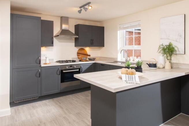 Internal view of the Kitchen/Diner of the Chester House Type