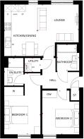 Bowmont apartment floorplan