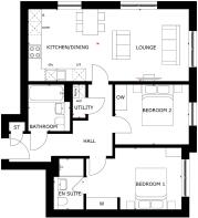 Tima apartment floorplan
