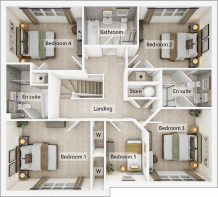 3D - First Floor