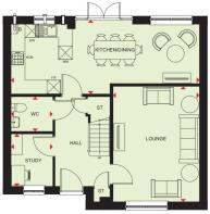 New Kestrel floor plan GF