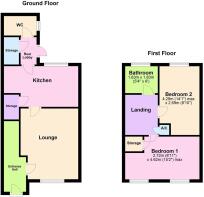 54 Holmes Way, Paston, Peterborough - all floors.J