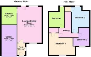 56 Tollgate, Bretton, Peterborough - all floors.JP