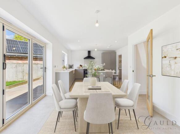Kitchen / Dining Area - Virtual Staging