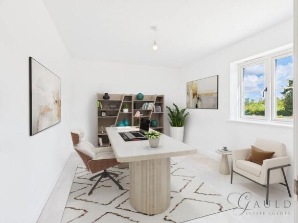 Bedroom 4 / Home Office - Virtual Staging