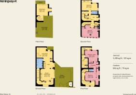 Blue House Floorplan