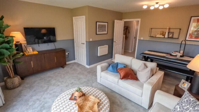 Living/Dining Room | 3 Bedroom Show Home