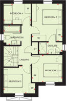 Kingsley first floor floorplan