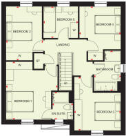 Lamberton first floor floorplan