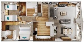 2 Bed Lodge Angle...