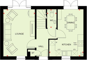 Buchanan Ground Floor Plan