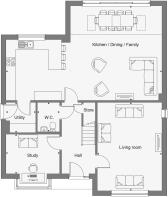 Dandara - Manor Park - The Buckingham, Home 85 floorplan