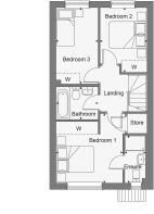 Dandara - Meadow View - The Charleston, Home 163 floorplan