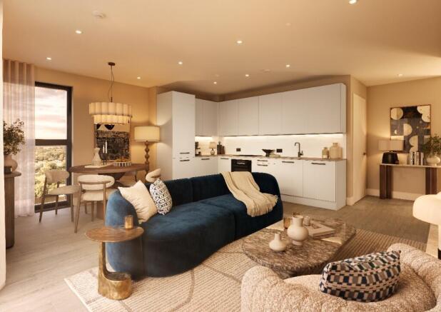 Kitchen / Living CGI