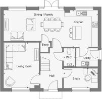 Dandara - The Heathers - Home 35, The Chartwell floorplan