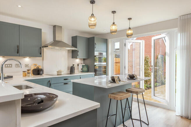 Kitchen in the Avondale 4 bedroom home