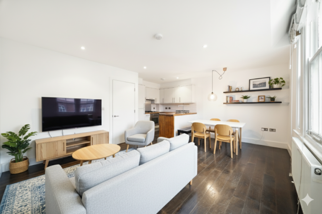 Living room - staged