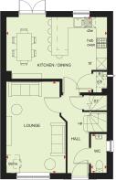 Ground floor plan of our 4 bed Chester home