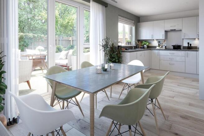 A modern space, perfect for cooking