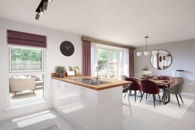 Space to cook and dine