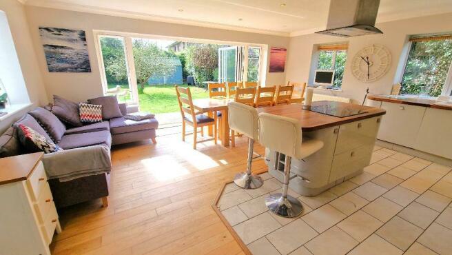 Open Plan Kitchen, Dining, Family Room