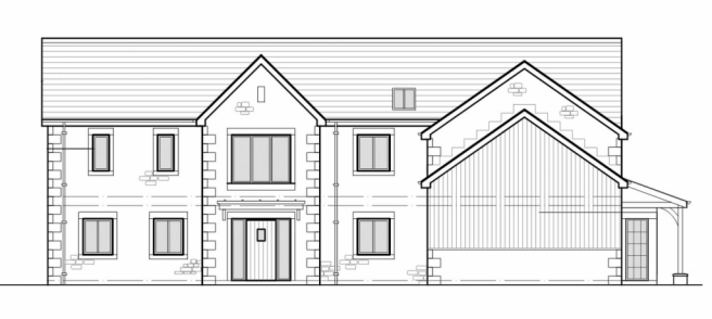New Dwelling Front Elevation