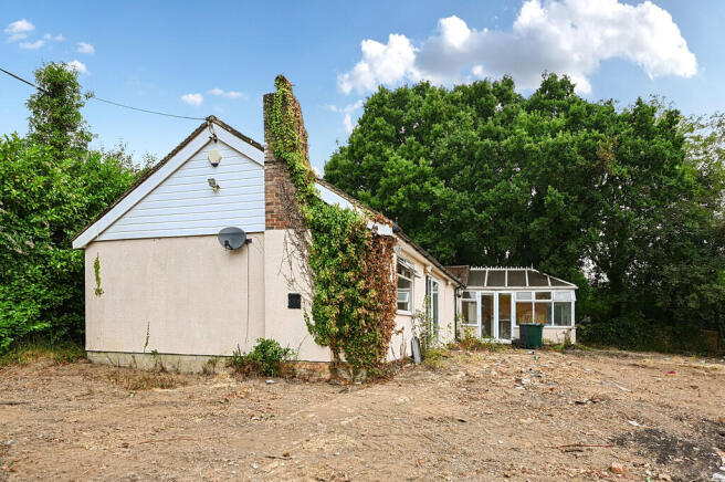 existing bungalow...