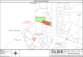 Land Plan, 3 Bath Ro