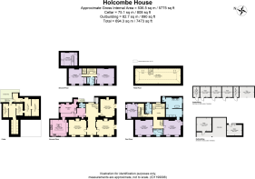 Holcombe House Plan.