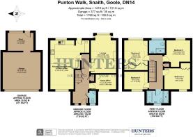 55 Punton Walk, Snaith, Goole, DN14 9TB - Floorpla