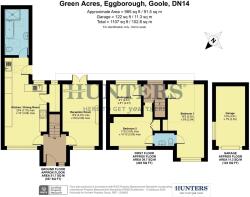 39 Green Acres, Eggborough, Goole, DN14 0TQ - Floo